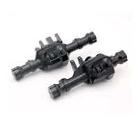 Assale Anteriore RC Compatibile Con Per traxxas Per TRX4 1/10 RC Crawler Car, Alloggiamento Dell'asse Anteriore Posteriore In Metallo, Guscio Dell'asse Con Copertura, Parti Di Aggiornamento(Front and