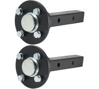 Mozzo e assali per quad, rimorchio ATV a 4 perni 100 mm PCD 40x40 mm 900 kg (set di 2)