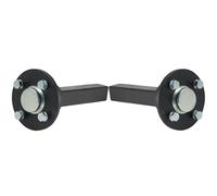 Assali Hub & Stub per quad e ATV, per rimorchio, 4 prigionieri, PCD 100 mm, 35x3