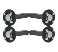 Assali Hub & Stub per rimorchio per quad ATV, 4 prigionieri, PCD 100 mm, 35x35 m