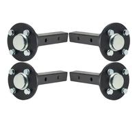 Assali Hub & Stub, rimorchi per quad e ATV, 4 bulloni, PCD 100 mm, 40x40 mm, 180