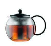 Bodum 1805-01 - Teiera con filtro Assam in acciaio INOX, 1 litro