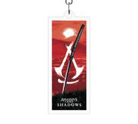 Assassin`S Creed - Acrylic® Keychain - Crest Shadows X4 NUOVO
