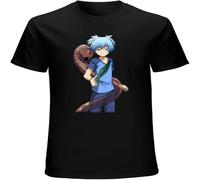 Assassination Classroom Nagisa Shiota Men's T Shirt Unisex Tee Clothing Black 3XL