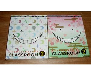 ASSASSINATION CLASSROOM Seconda Stagione Completa 4 BD+2 Libri+2 CD Nuovo R2