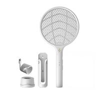 Assassino per zanzare, Racchetta elettrica antizanzare elettrica per zanzare 2 in 1 USB ricaricabile 3500V Illuminazione a LED Mosquito Killer Racchetta elettrica per scacciamosche per zanzare Vole