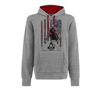 Assassin's Creed 3 - Felpa - Bandiera e Connor Grigio (XL)