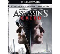 Assassin's Creed (4K UHD Blu-ray) Michael Fassbender Marion Cotillard