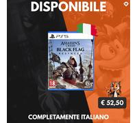 Assassin's Creed Black Flag Resynced Ps5 ITALIANO GIOCO E CUSTODIA