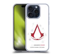 ASSASSIN'S CREED EREDITÀ LOGO CUSTODIA COVER MORBIDA IN GEL PER APPLE iPHONE