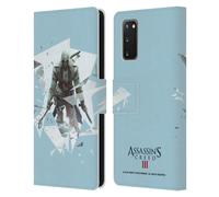 ASSASSIN'S CREED III CONNOR CUSTODIA COVER A PORTAFOGLIO PER SAMSUNG TELEFONI 1