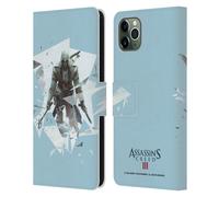 ASSASSIN'S CREED III CONNOR CUSTODIA COVER PORTAFOGLIO IN PELLE PER APPLE iPHONE