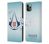 ASSASSIN'S CREED III LOGOS CUSTODIA COVER PORTAFOGLIO IN PELLE PER APPLE iPHONE