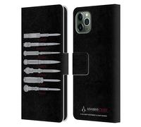 ASSASSIN'S CREED LEGACY TYPOGRAPHY CUSTODIA COVER A PORTAFOGLIO PER APPLE iPHONE