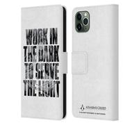 ASSASSIN'S CREED LEGACY TYPOGRAPHY CUSTODIA COVER A PORTAFOGLIO PER APPLE iPHONE