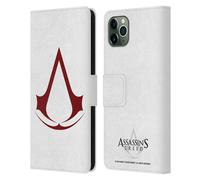 ASSASSIN'S CREED LOGO CUSTODIA COVER A PORTAFOGLIO PER APPLE iPHONE TELEFONI