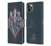ASSASSIN'S CREED ODYSSEY ARTWORK CUSTODIA COVER A PORTAFOGLIO PER APPLE iPHONE