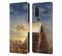 ASSASSIN'S CREED ORIGINS ARTE CHIAVE CUSTODIA COVER A PORTAFOGLIO PER SAMSUNG 1