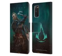 ASSASSIN'S CREED VALHALLA ARTE CHIAVE CUSTODIA COVER A PORTAFOGLIO PER SAMSUNG 1