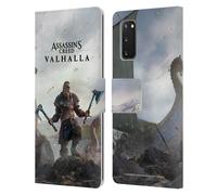 ASSASSIN'S CREED VALHALLA ARTE CHIAVE CUSTODIA COVER A PORTAFOGLIO PER SAMSUNG 1