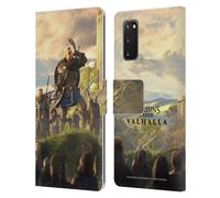 ASSASSIN'S CREED VALHALLA ARTE CHIAVE CUSTODIA COVER A PORTAFOGLIO PER SAMSUNG 1