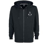 Assassin's Creed Valhalla - Crest Uomo Felpa Jogging Nero L 60% Cotone, 40% Poliestere Regular