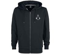 Assassin's Creed Valhalla - Crest Uomo Felpa Jogging Nero XL 60% Cotone, 40% Poliestere Regular