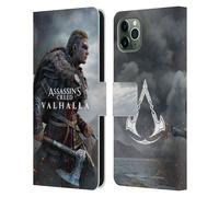 ASSASSIN'S CREED VALHALLA KEY ART CUSTODIA COVER A PORTAFOGLIO PER APPLE iPHONE