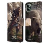 ASSASSIN'S CREED VALHALLA KEY ART CUSTODIA COVER A PORTAFOGLIO PER APPLE iPHONE