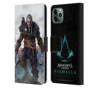ASSASSIN'S CREED VALHALLA POSTER CUSTODIA COVER A PORTAFOGLIO PER APPLE iPHONE