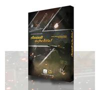 Assault on The 105s!, Turgalium Games, gioco di strategia, gioco da tavolo per giocatore singolo, gioco di guerra storico