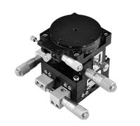 Asse 60 * 60mm LT60-LM Tavolo scorrevole a V a 4 assi Piattaforma di regolazione fine Piattaforma lineare manuale Slitta di regolazione dei cuscinetti 29,4N