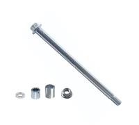 Asse anteriore e posteriore da 12 mm 290 mm con boccola da 5 mm, 22 mm, 38 mm, adatto per Pit Dirt Bike, ciclomotore, scooter, quad, ATV, mini bici