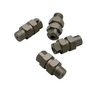 ASSE Antetiore Adattatore per mozzo esagonale anteriore e posteriore da 24 mm, asse esteso, adatto per camion HPI FG FS BM Monster Hummer 1/5 4WD(4PCS)