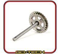 ASSE CORONA DENTATA PEDALI PEDIVELLE PIAGGIO CIAO 50 PX PV P PXV E1 E2 SI MIX