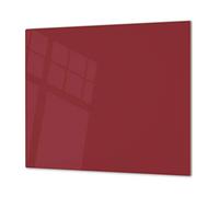 ASSE DA CUCINA IN VETRO TEMPERATO e Copri-piano cottura a induzione - Spianatoia in vetro resistente a graffi e impatti - Resistente al calore e a i batteri D18 Serie di colori: G Borgogna