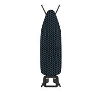 Cecotec Asse da stiro StrongBoard 100 Boracay. Superficie 110 x 33 cm, fodera 100% cotone, alta resistenza al calore, rivestimento ignifugo, fino a 5 kg, altezza 89 cm, design con grande stabilità.