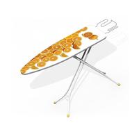 ASSE DA STIRO IN ACCIAIO REGOLABILE 110X33 CM TAVOLO COMPATTO CON PIANO FANTASIE