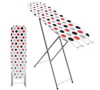 Asse da stiro KADAX con scomparto, asse da stiro a vapore 104 x 30 cm