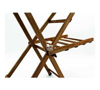ASSE DA STIRO LADY 1.20 X 35 CM IN LEGNO CON PIANO FORATO NATURALE O NOCE + COP