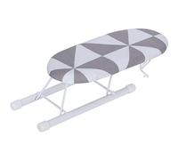 Asse da stiro piccole, asse da stiro pieghevole con copertura in cotone, portatile, risparmio di spazio, mini asse da stiro, manica, polsini, collari, tavolo da stiro (piazza della moda)
