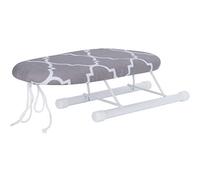 Asse da stiro pieghevole da tavolo, 26 x 11 x 8 cm, salvaspazio, con piedini in gomma, tavolo per la manipolazione di maniche, colletto per uso domestico, viaggio