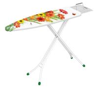 Asse da stiro regolabile in altezza Gimi Classic acciaio poggiaferro 114 x 33 cm