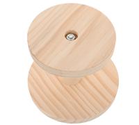 Asse da stiro rotondo in legno Piccolo asse da stiro portatile per il negozio