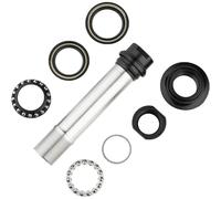 Shimano Hb-mt400-b Hub Axle Argento