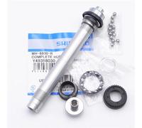 Asse del mozzo completo Shimano WH-6800-R Argenté