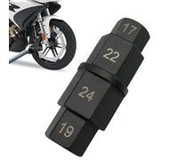 Asse del mozzo della ruota - Società del mandrino in acciaio | Strumento 'asse manicotto di rimozione delle dimensioni universali | Chiesa durevole per la ruota anteriore motociclisti mandrino fac
