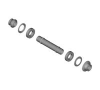 Asse del mozzo Shimano HB-M8210-B Gris