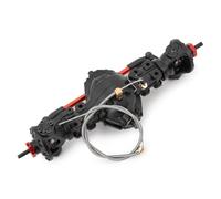 ASSE del Portale RC per Tamiya per LMT 4WD 1/14 rc Car Upgrade Part Metal Front Rear Differential Axle Ingranaggio Acciaio Incorporato(Front Axle)