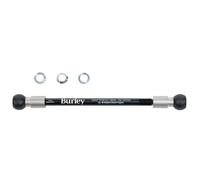 Burley Coho Trailer M12 X 1.0 152-167 Mm Through Axle Argento Ragazzo